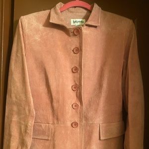 Pink Suede Jacket